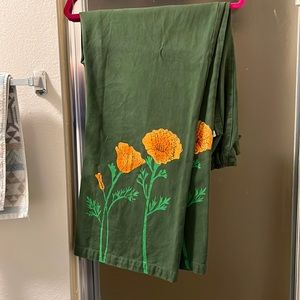 BugBudPress limited release Western Pants in California Poppy - XL